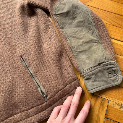 1980s Giorgio Armani Knitted Jumper Brown M