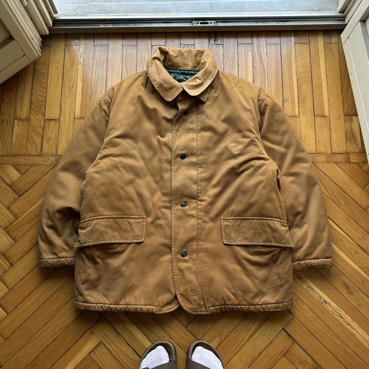 1980s Boneville Navy Arctic Jacket Brown XL