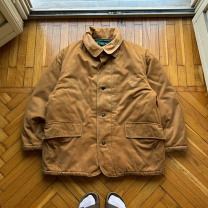 1980s Boneville Navy Arctic Jacket Brown XL