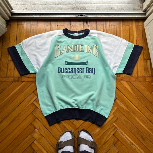 1990s Champion Canoeing Sweatshirt XL