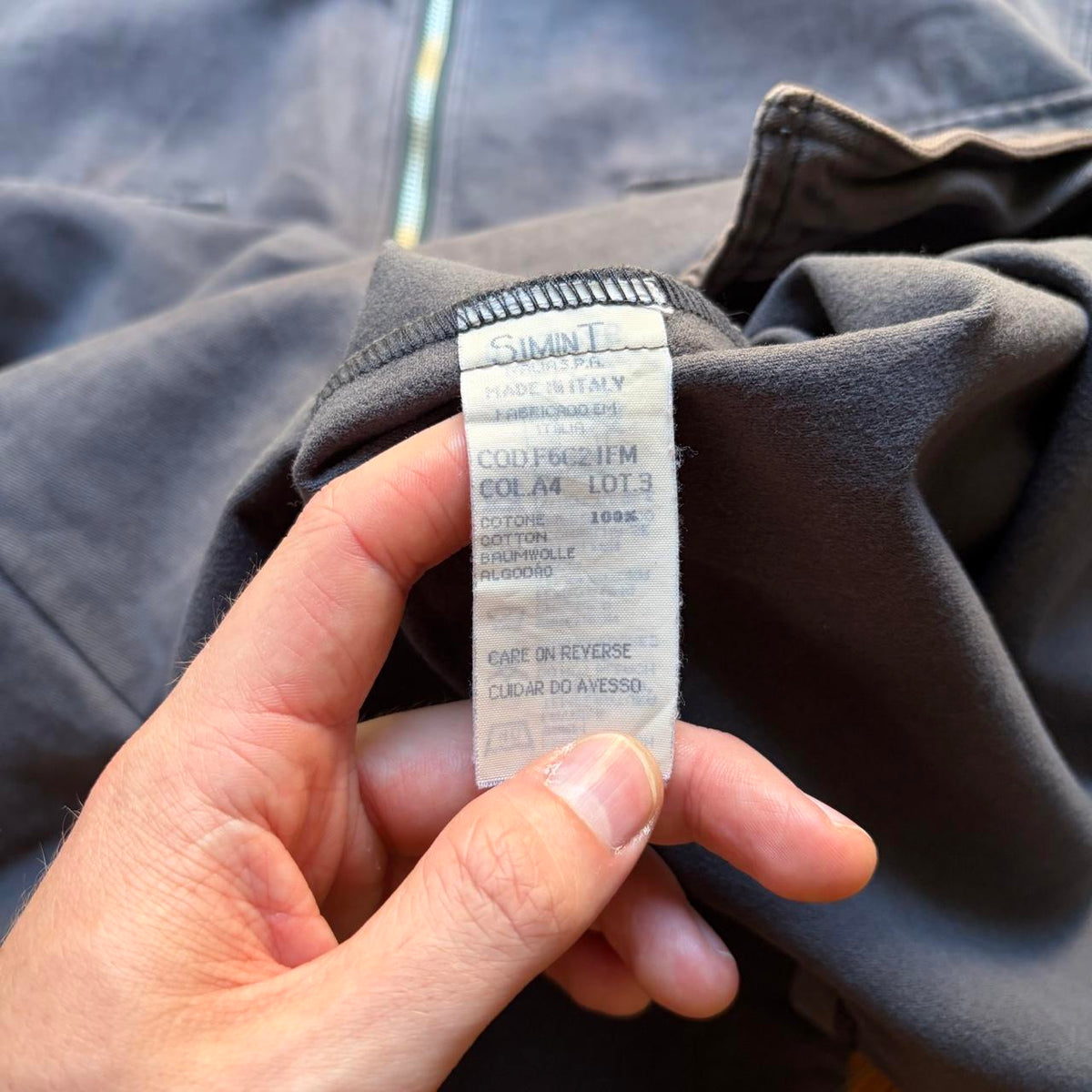 1990s Armani Jeans Full Zip Shirt XL