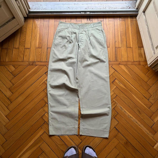 1980s CP Company Trousers Beige 30W 28L