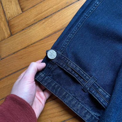 1990s Armani Jeans Mariner Denim Jacket L