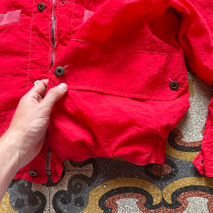 1980s CP Company Bomber Jacket Red L