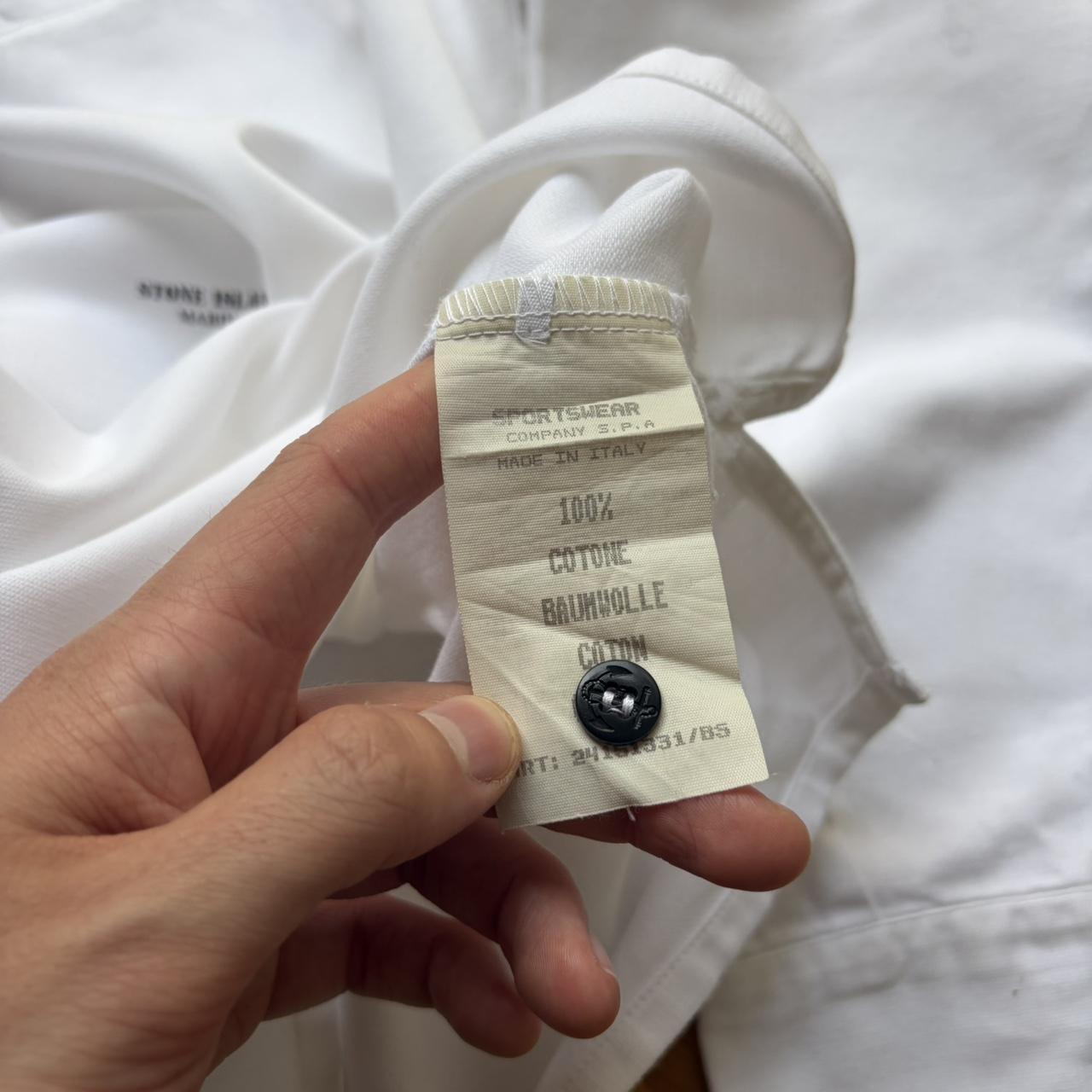 S/S 1996 Stone Island Marina Shirt White L