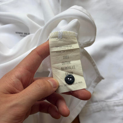 S/S 1996 Stone Island Marina Shirt White L