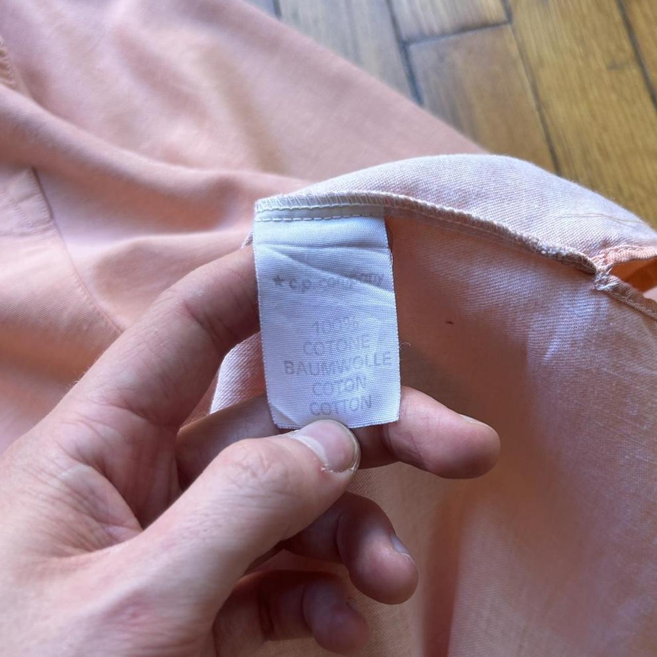 1980s Stone Island Marina Shirt Orange L