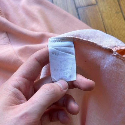 1980s Stone Island Marina Shirt Orange L