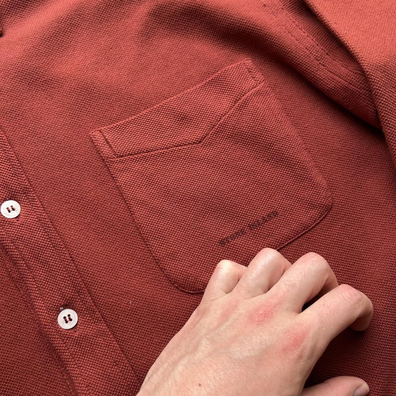 1990s Stone Island Shirt Red XL