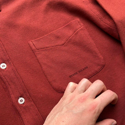 1990s Stone Island Shirt Red XL