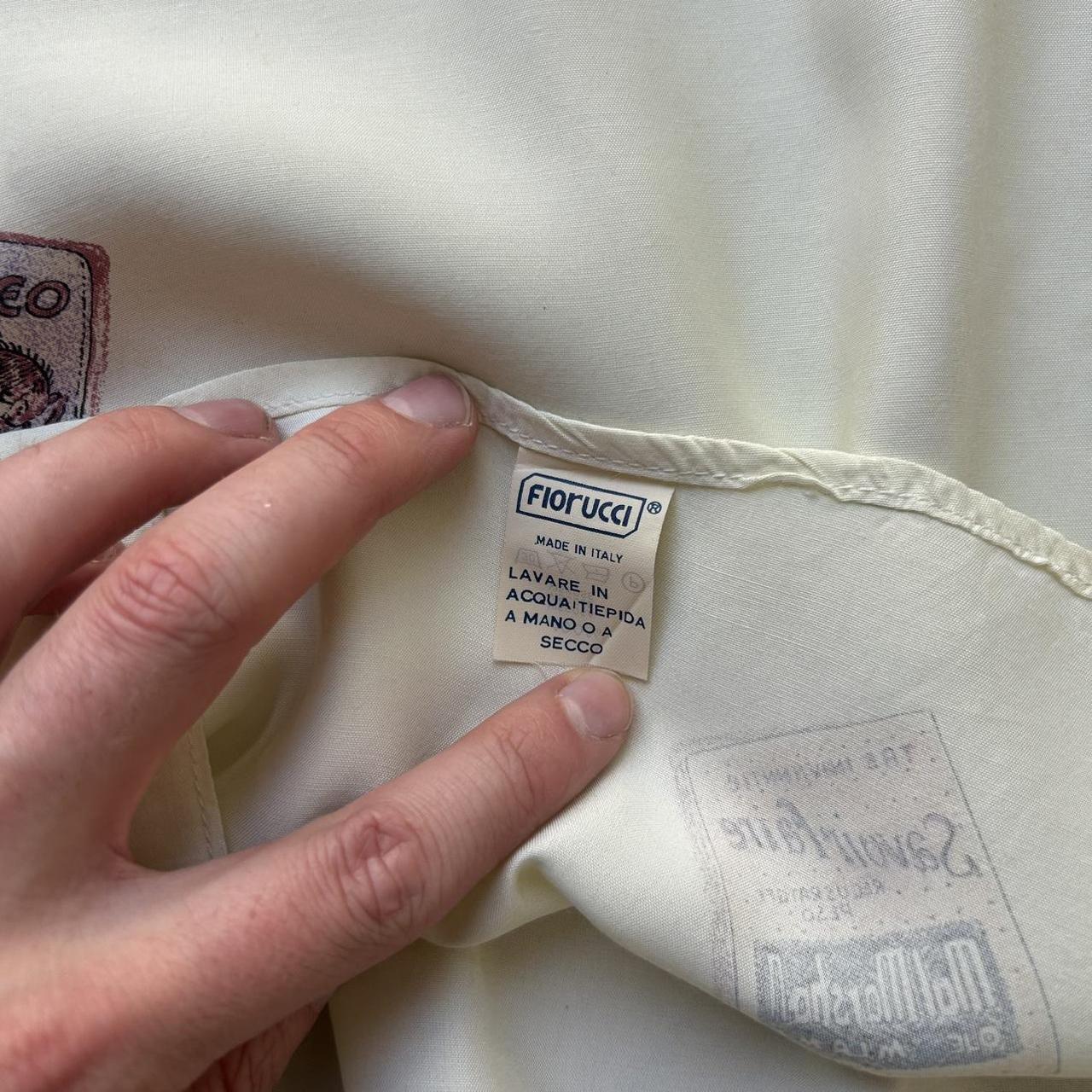 1990s Fiorucci Classic Nouveau Print Shirt XL