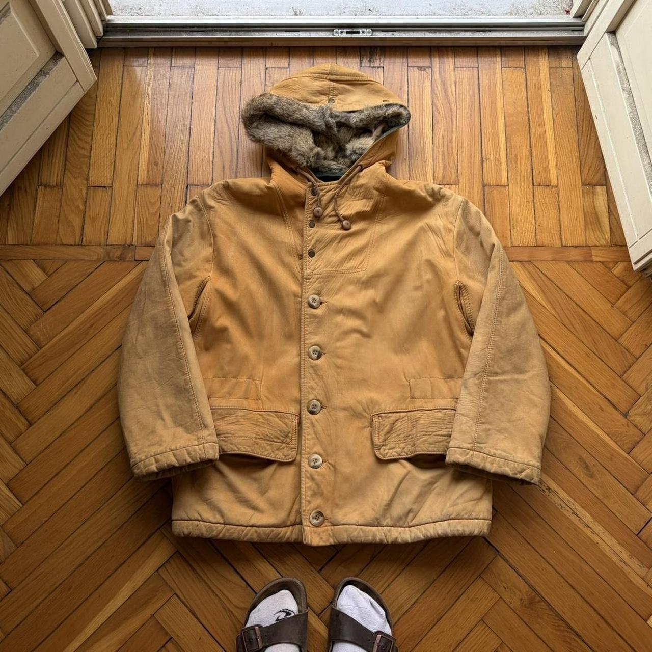 1987 CP Company Leather Jacket L