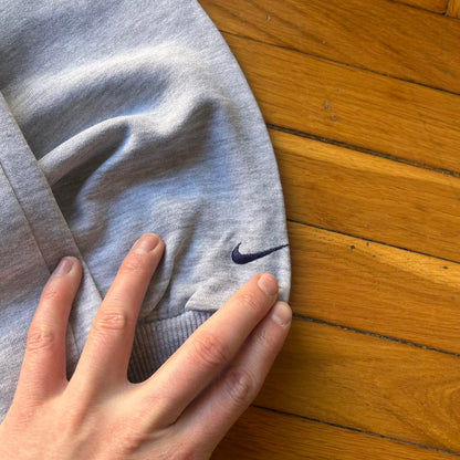 1990s Nike Spellout Sweatshirt Grey L