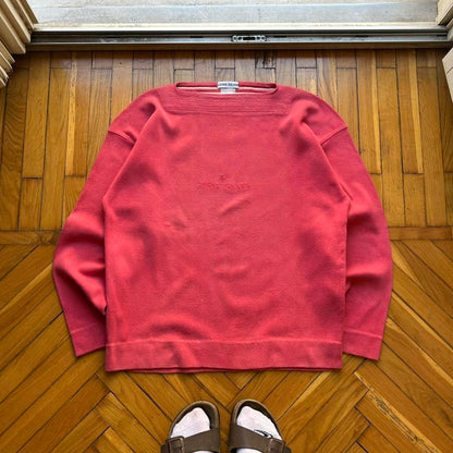 1980s Stone Island Sweatshirt Red M