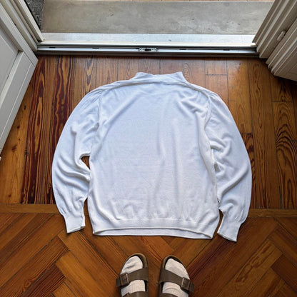 1980s CP Company 100% Cotton Knitted Jumper L