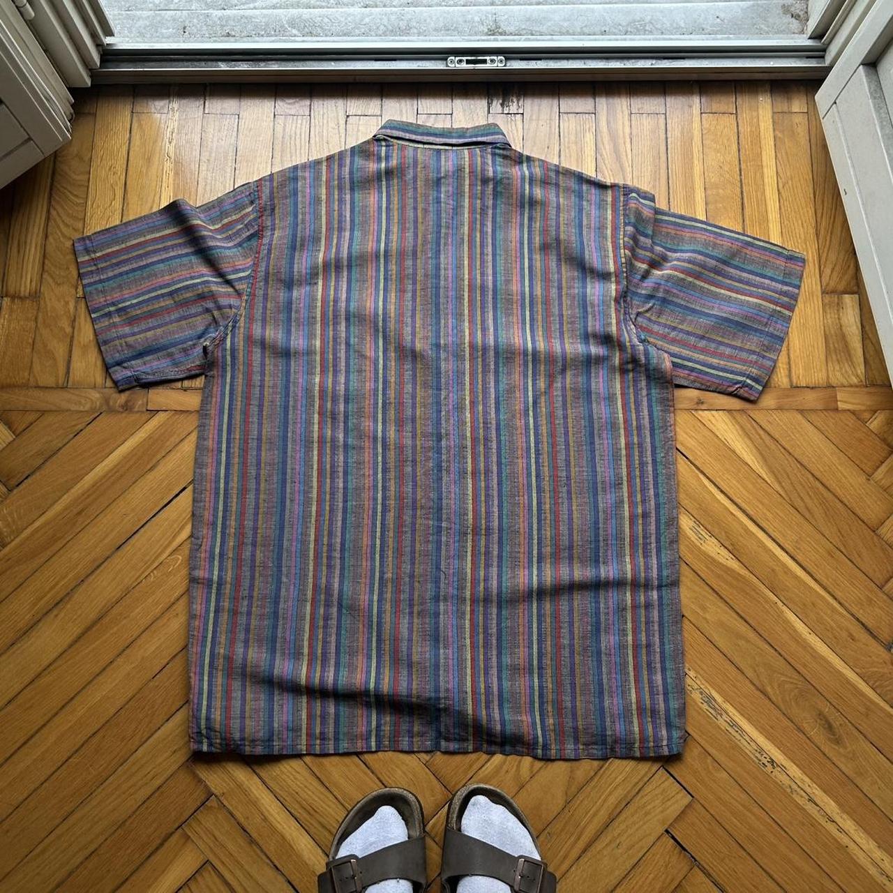 1990s Missoni Striped Shirt L