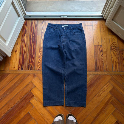 1980s Stone Island Jeans Navy 34W 28L