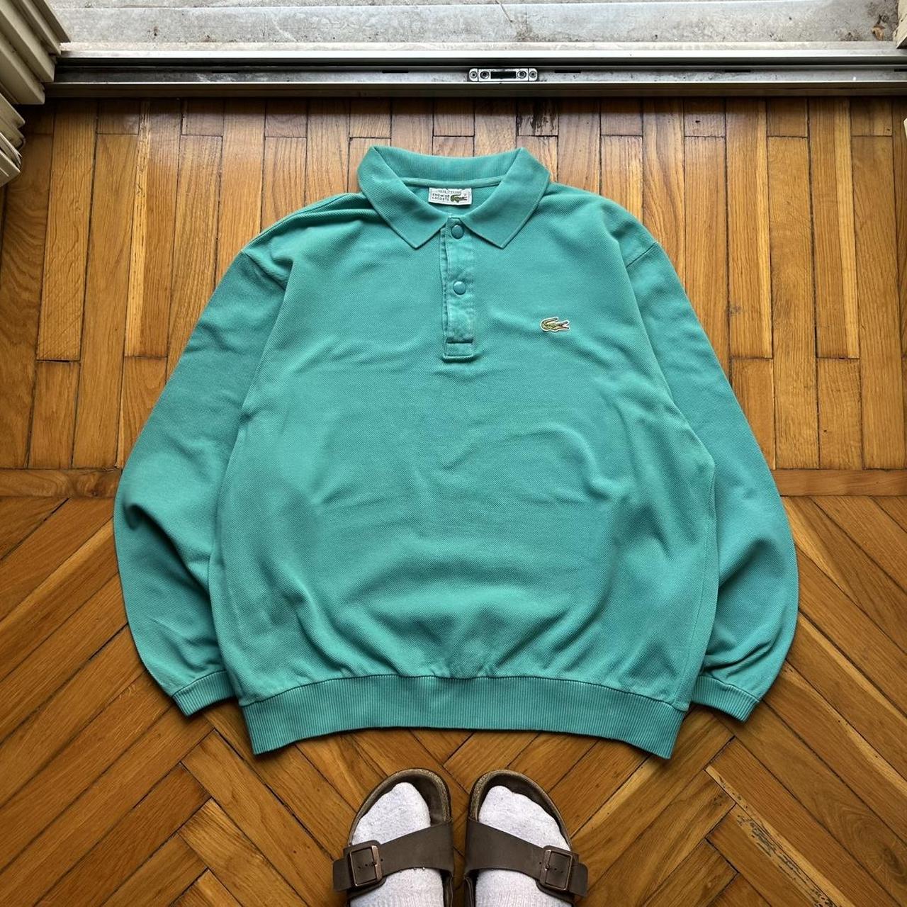 1990s Lacoste Chemise Sweatshirt M