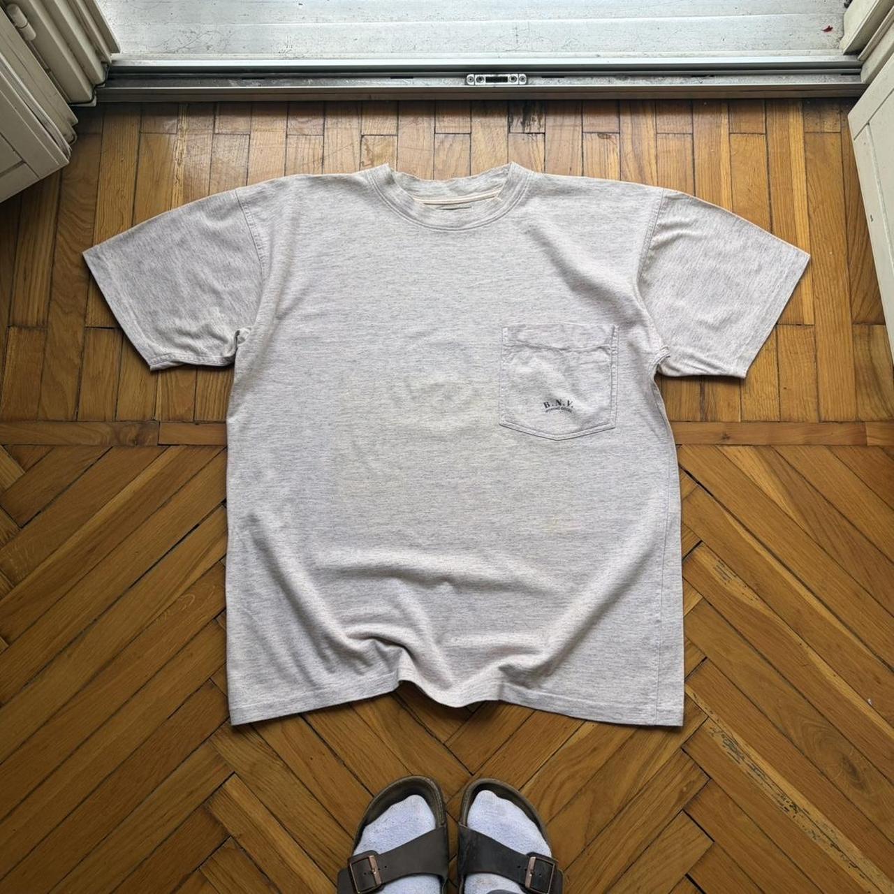 1990s Boneville T Shirt Grey L