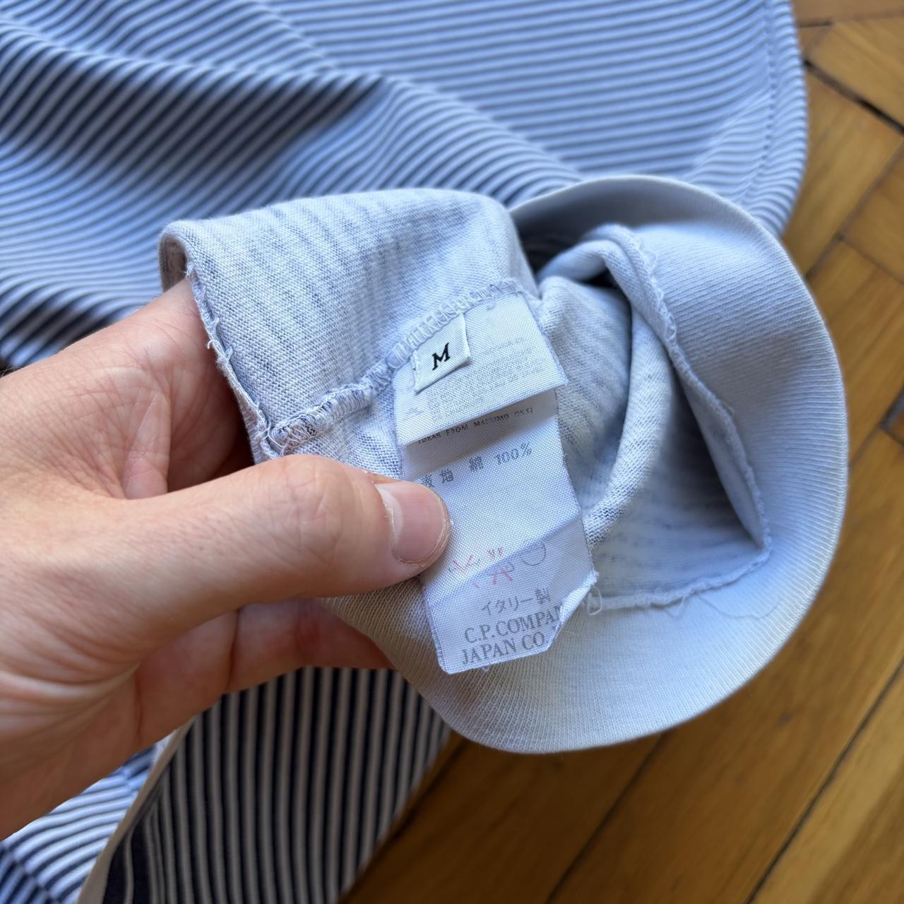 1980s Stone Island Marina Striped T Shirt S