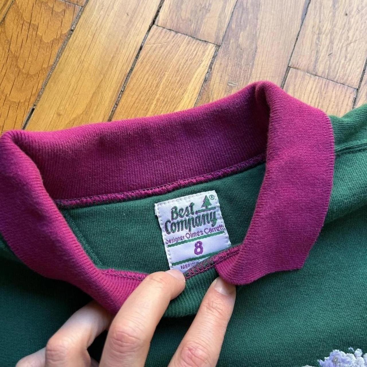 1980s Best Company Sweatshirt Green M