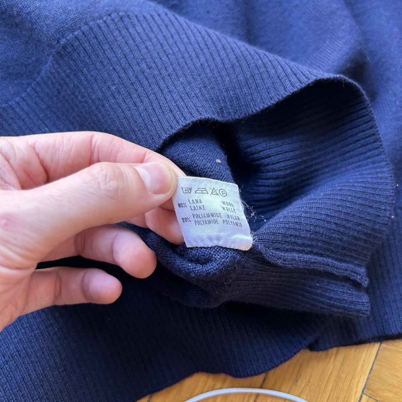 1990s Cerruti 1881 Knitted Jumper Navy L