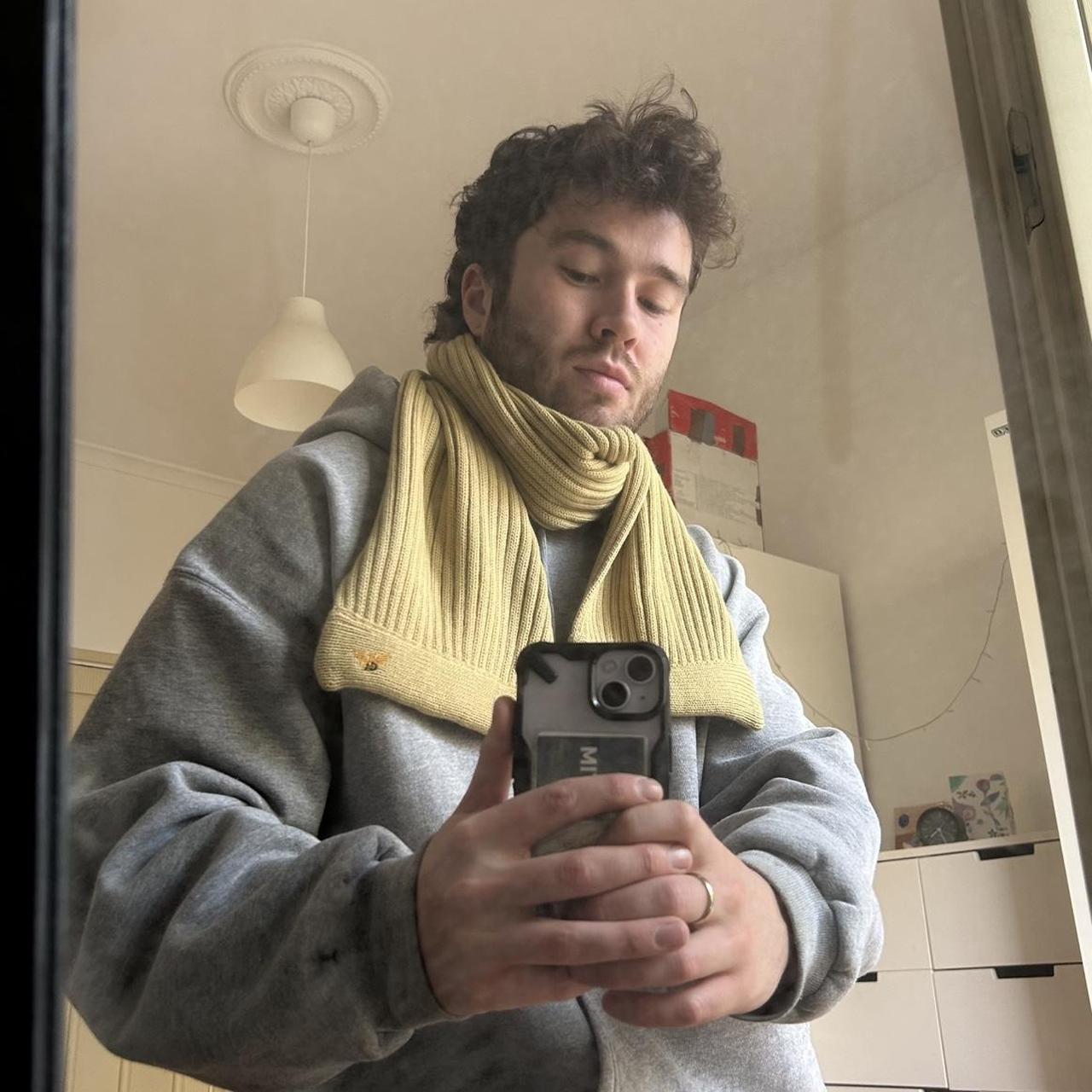 1980s Giorgio Armani Knitted Scarf OS