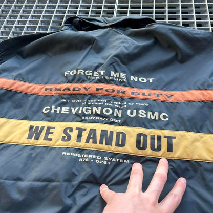 1990s Chevignon Jacket Navy XL