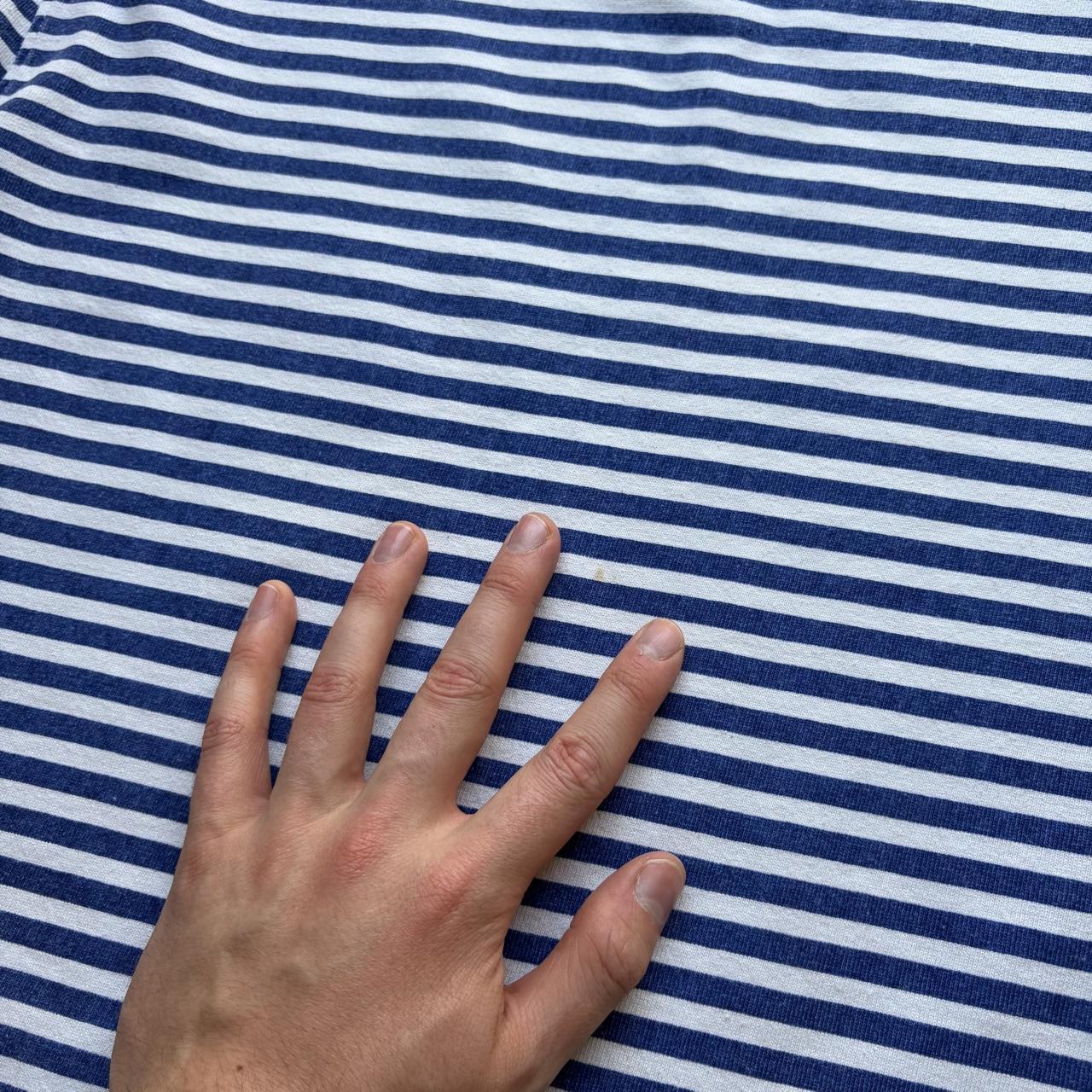 1980s Stone Island Striped T Shirt M