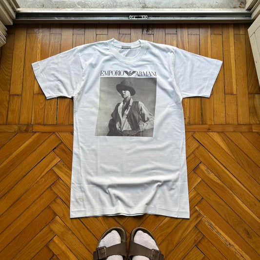 1989 Emporio Armani Graphic T Shirt XS