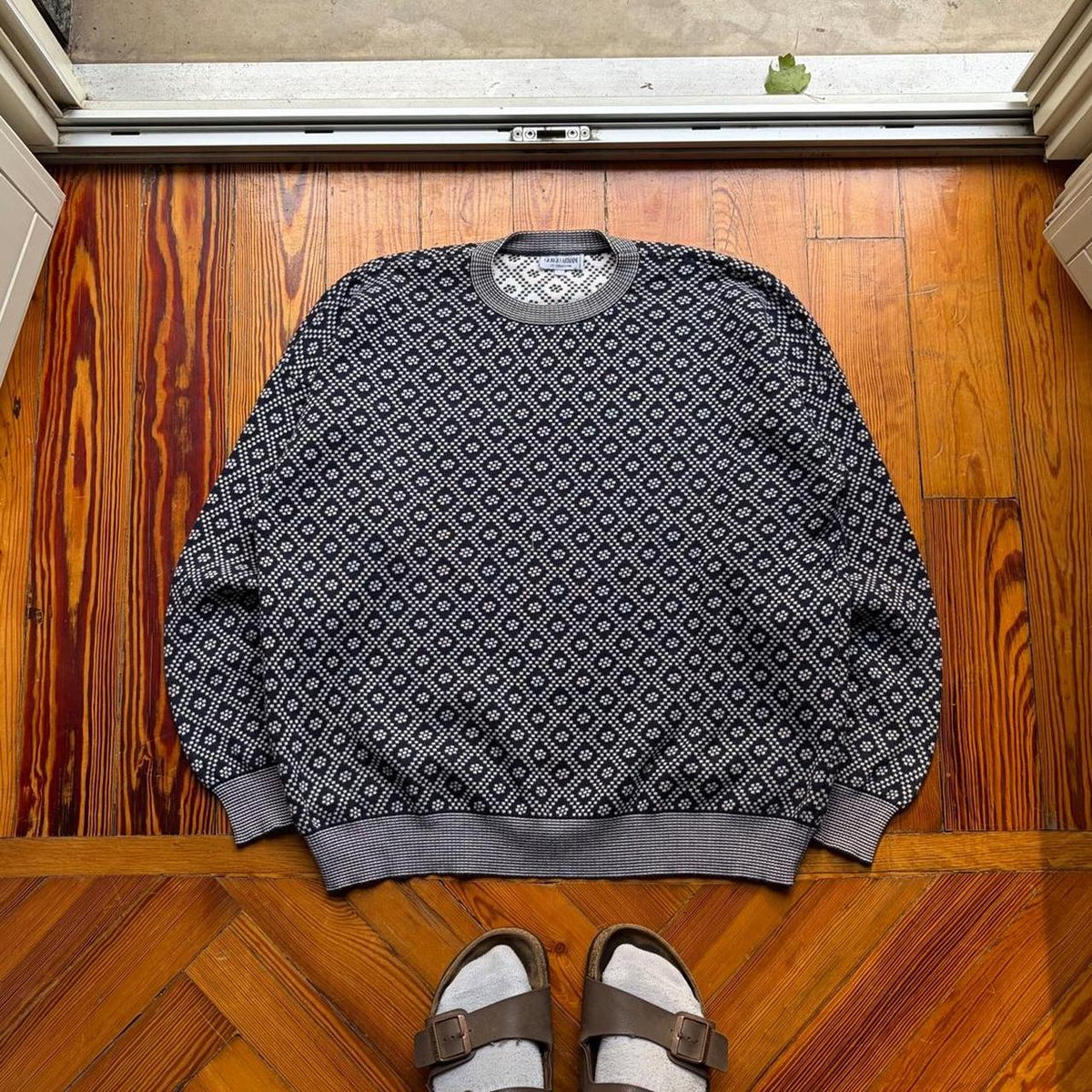 1990s Giorgio Armani Le Collezioni Knitted Jumper L