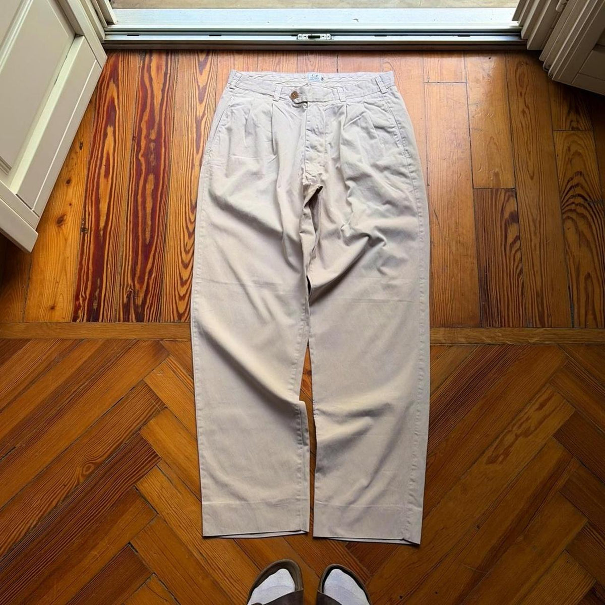 1990s CP Company Trousers Beige 32W 32L