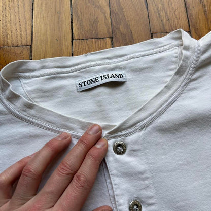 1990s Stone Island Marina T Shirt White L
