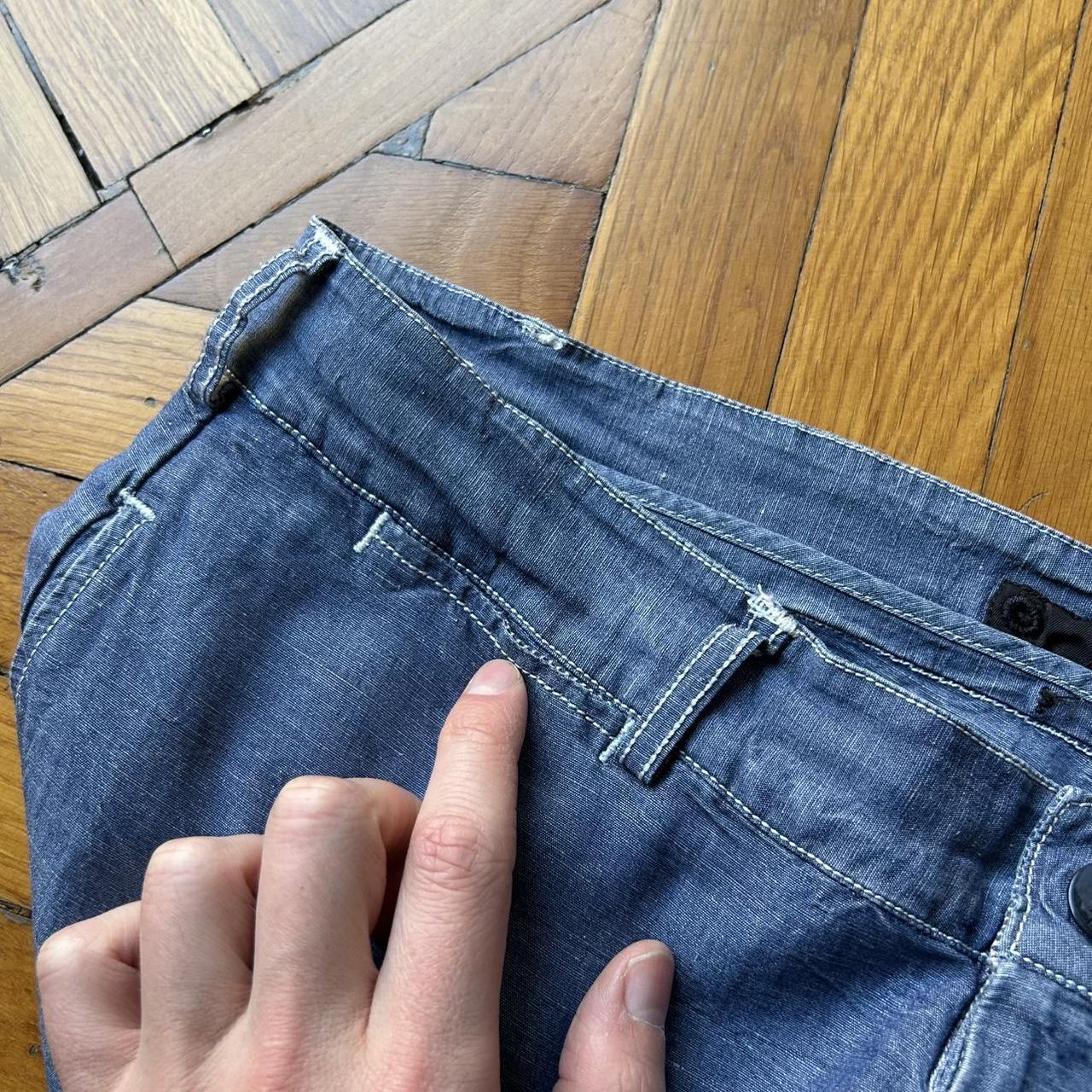 1990s Stone Island Denims Trousers Blue 34W 32L