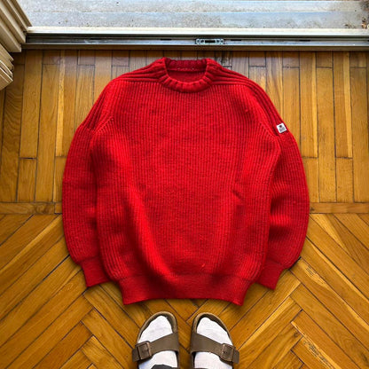 1990s Cerruti 1881 Knitted Jumper Red M