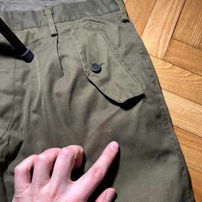 1980s Italian Army Surplus Trousers 34W 32L