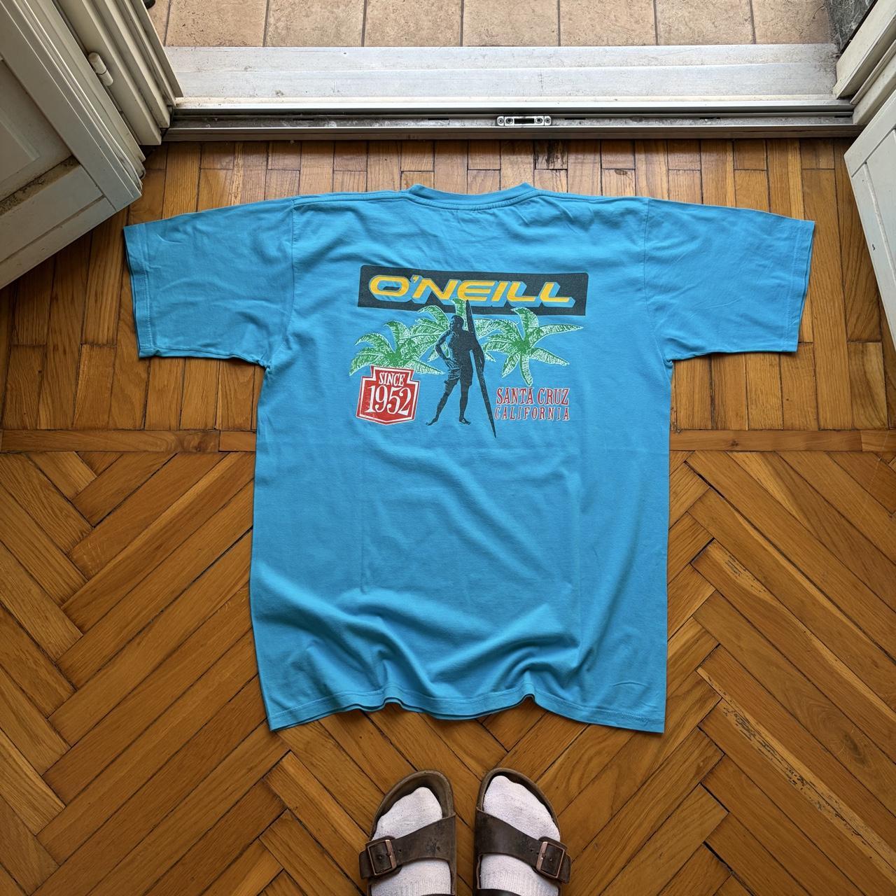 1990s O’Neill Graphic T Shirt Blue L