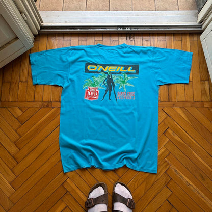 1990s O’Neill Graphic T Shirt Blue L