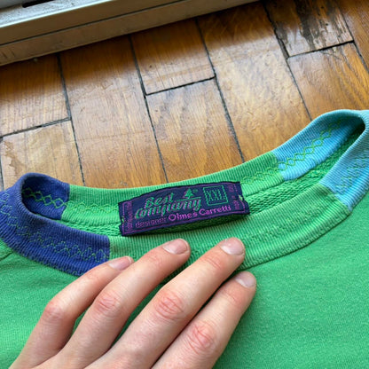 1990s Best Company Golf Sweatshirt Green XXL
