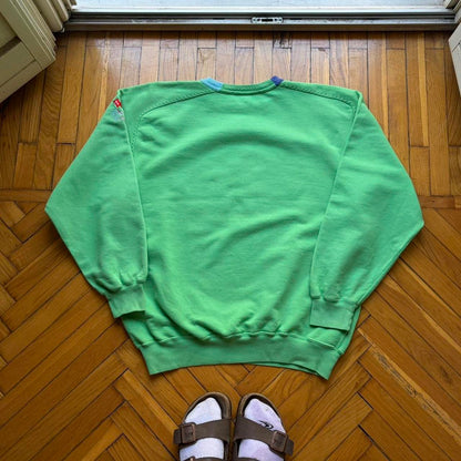 1990s Best Company Golf Sweatshirt Green XXL