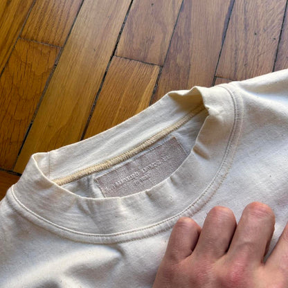 2000 Katharine Hamnett T Shirt Cream XL