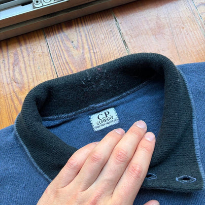 1980s CP Company Knitted Jumper Navy M