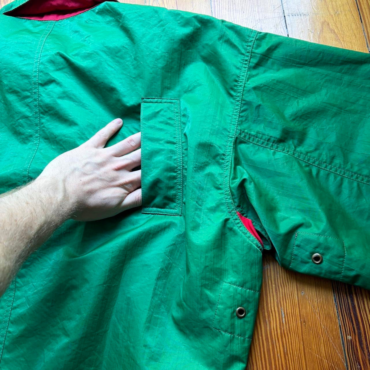 1980s Ciao Bomber Jacket Green L