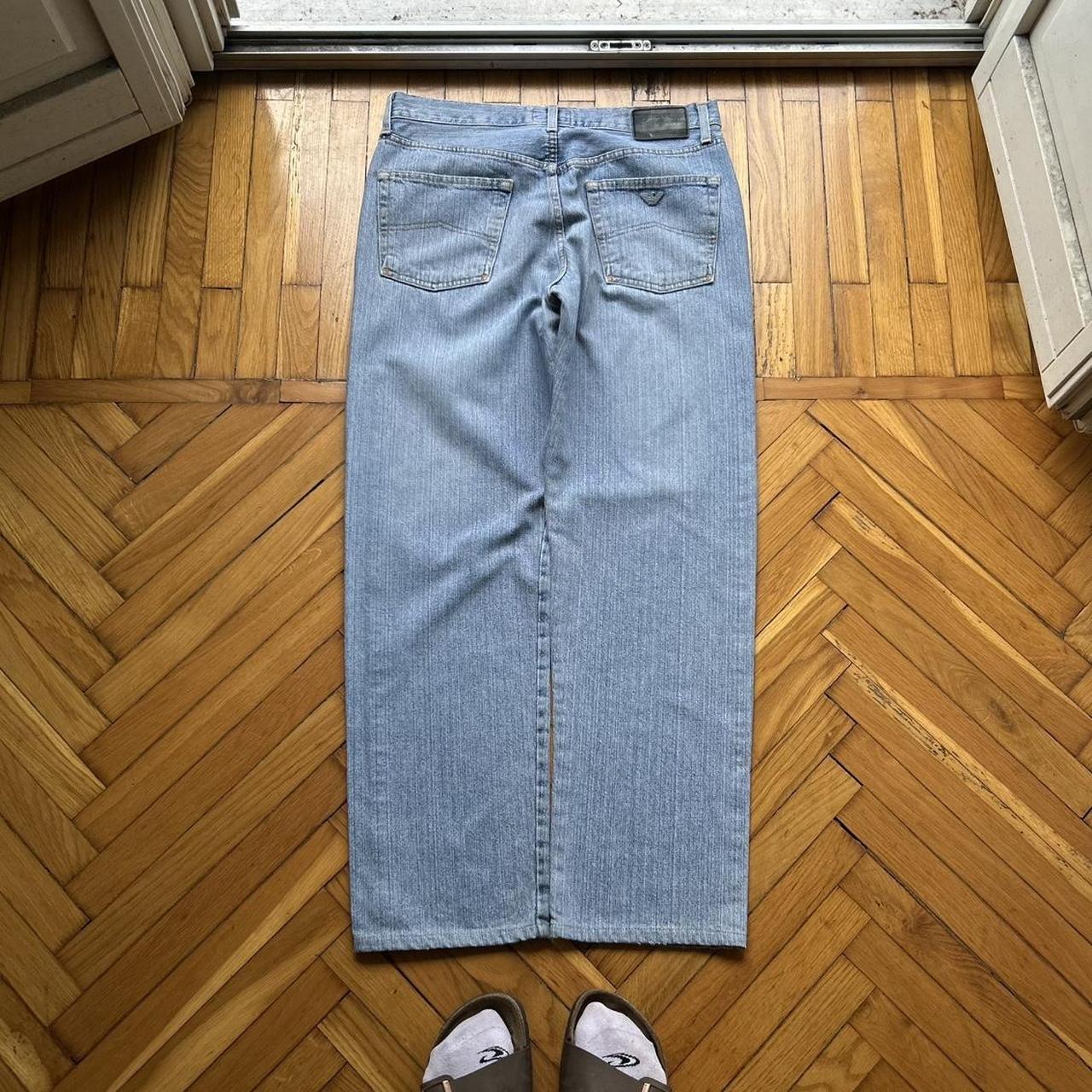1990s Armani Jeans Blue 34W 32L