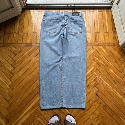 1990s Armani Jeans Blue 34W 32L