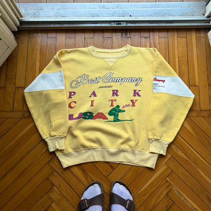 1980s Best Company USA Ski Sweatshirt M