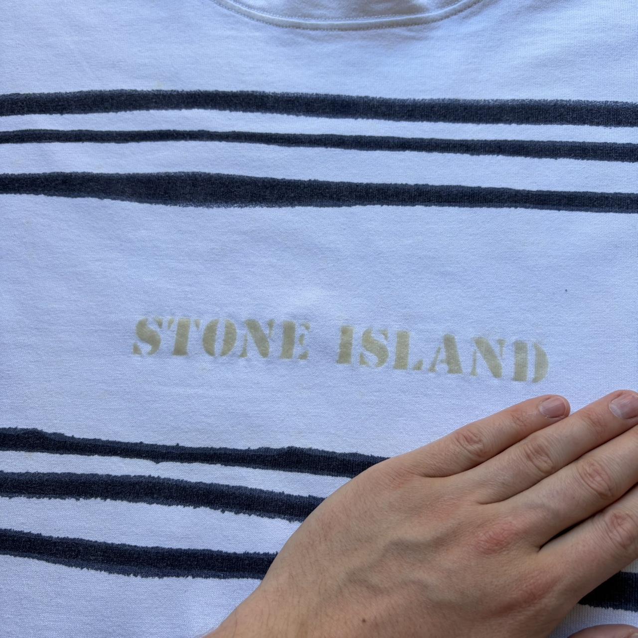 S/S 1996 Stone Island Striped T Shirt M