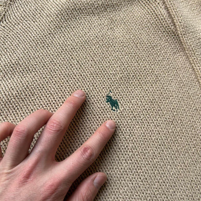 1990s Ralph Lauren Cotton Knitted Jumper L