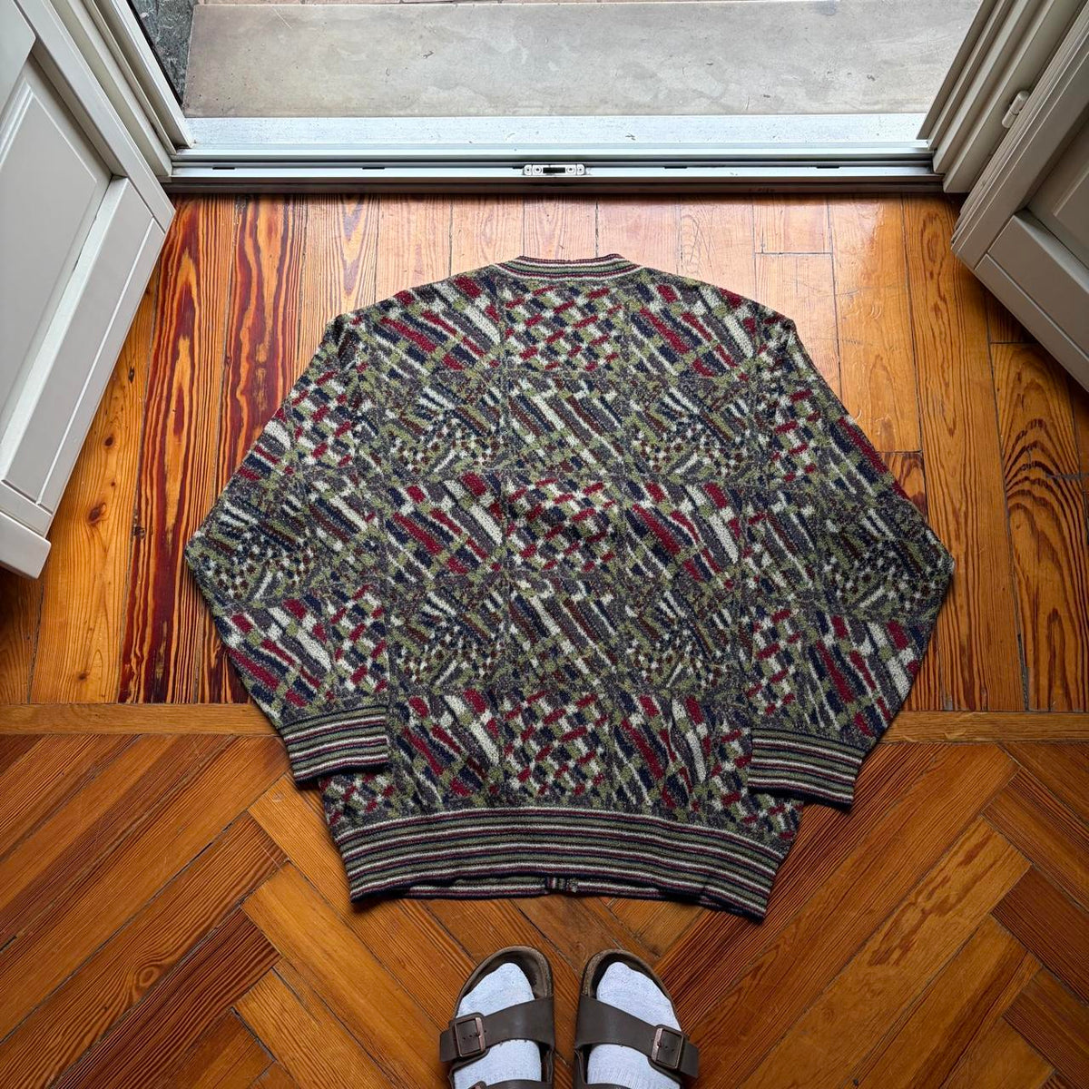 1990s Missoni Sport Knitted Cardigan XL