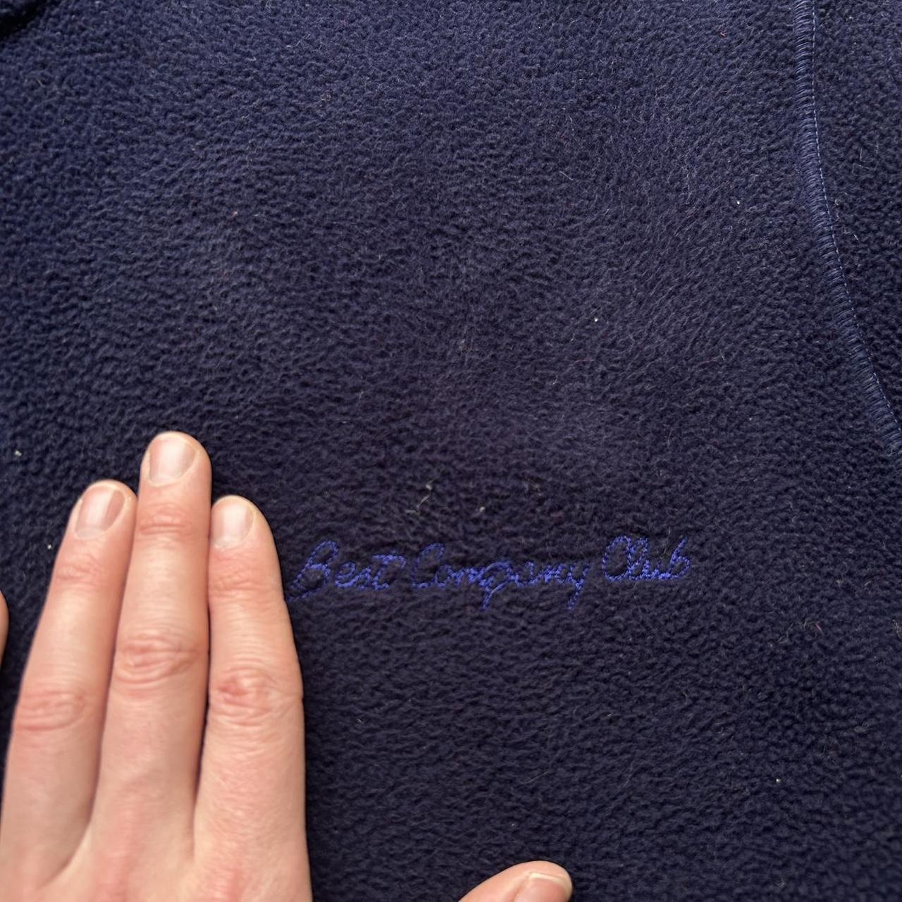 1990s Best Company Fleece Jacket Navy L